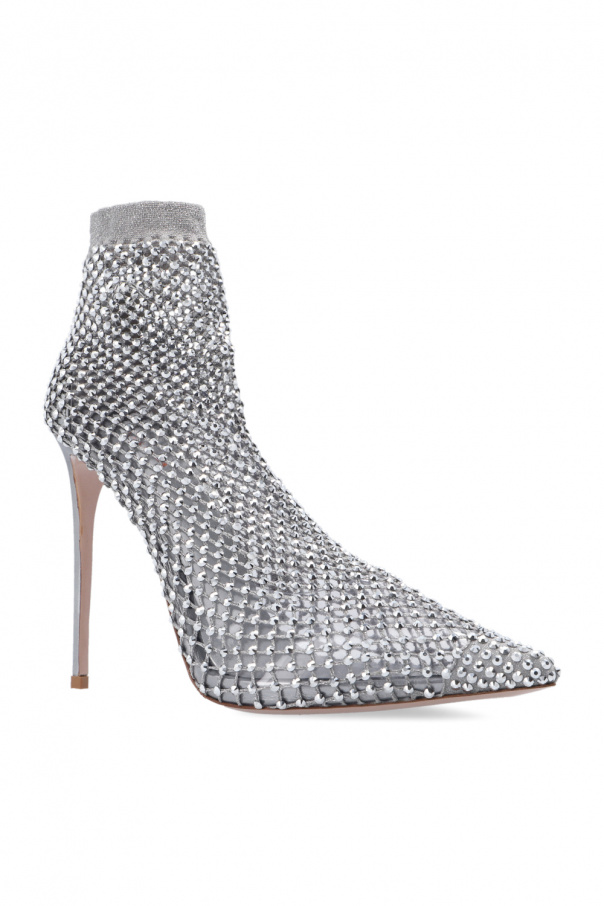 パンプス LE SILLA Embellished Mesh Gilda Pumps Le Silla Embellished mesh gilda pumps | The Fashion Square